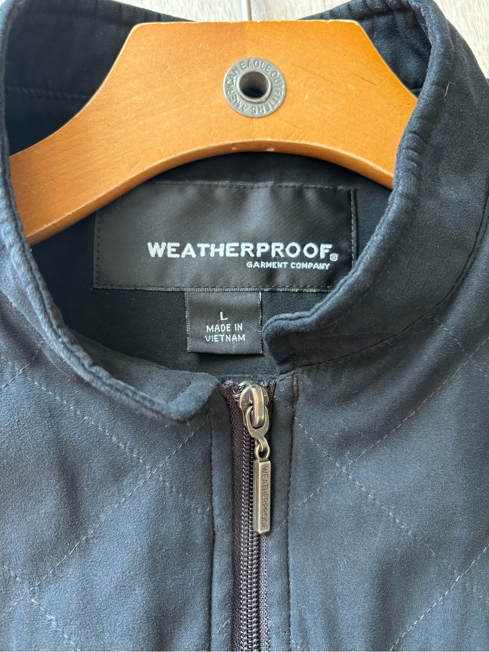 Weatherproof Indianapolis Colts black quilted vest with embroidered logo - Picture 6 of 9